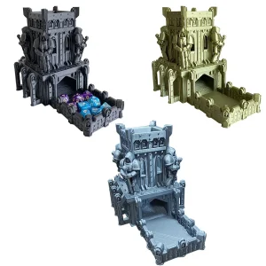 Accessoire de jeu : tour à dés Paladins pour lancer les dés