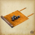 Trousse à dés pour passionnés de jeux de rôle