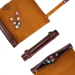 Trousse à dés pratique et fonctionnelle