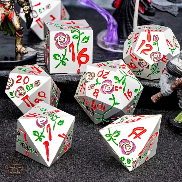 D20 élégant couleur rose