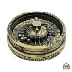 D20 en métal, roulette pour joueurs stratégiques