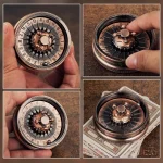 Roulette gyroscope pour lancer des dés D20