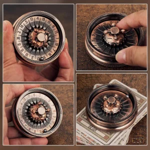 Roulette gyroscope pour lancer des dés D20