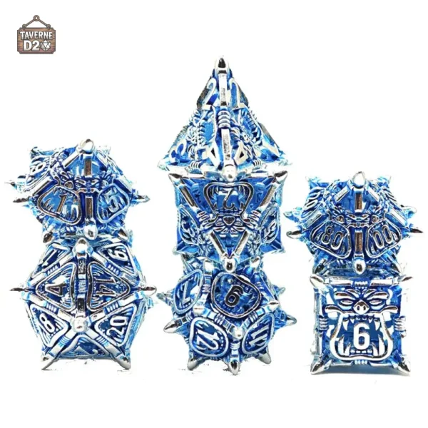 Dés de métal - Orc pour collection