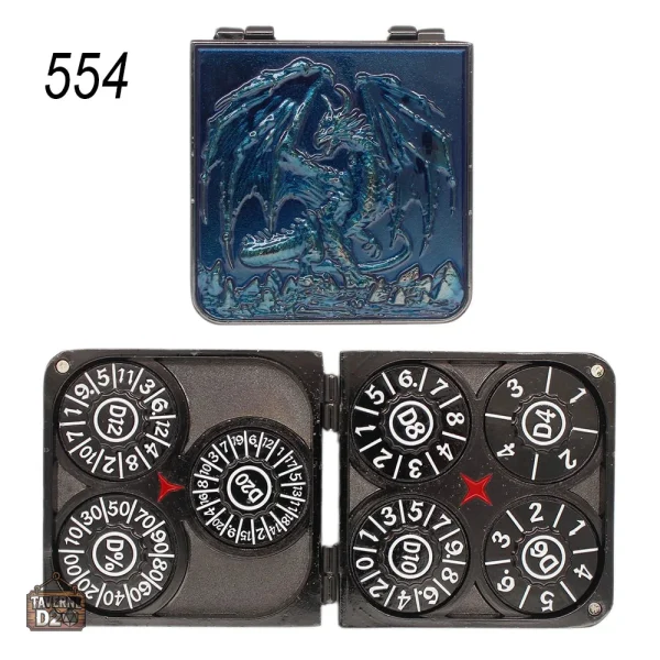 Jeu de dés original en métal, 7 usages