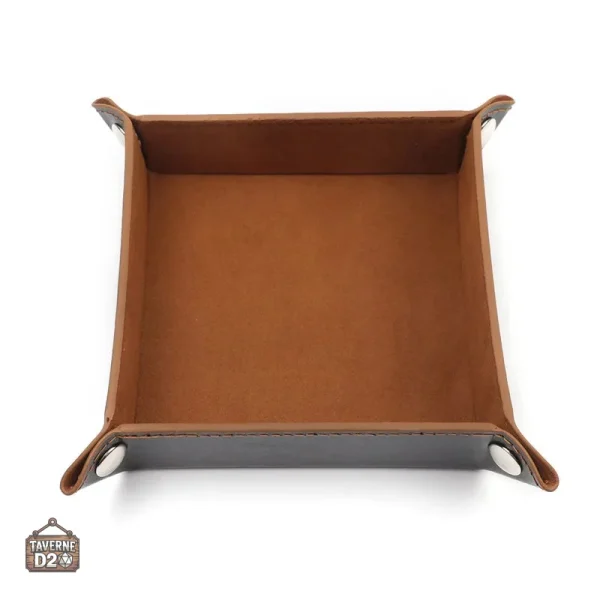 Piste de dés carrée, design élégant pour les passionnés