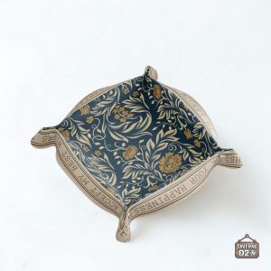 Piste de dés fleurie avec motif floral élégant