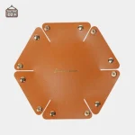 Piste de dés ronde pour jeux de société